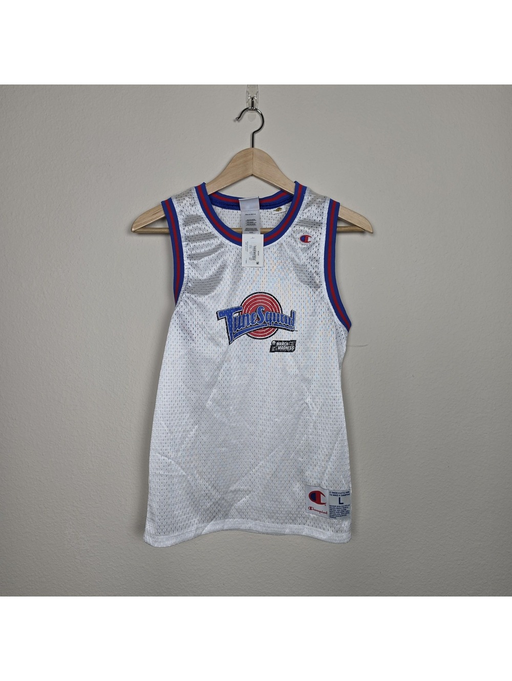 Champion Space Jam x NCAA March Madness Youth Bugs Bunny Jersey - L